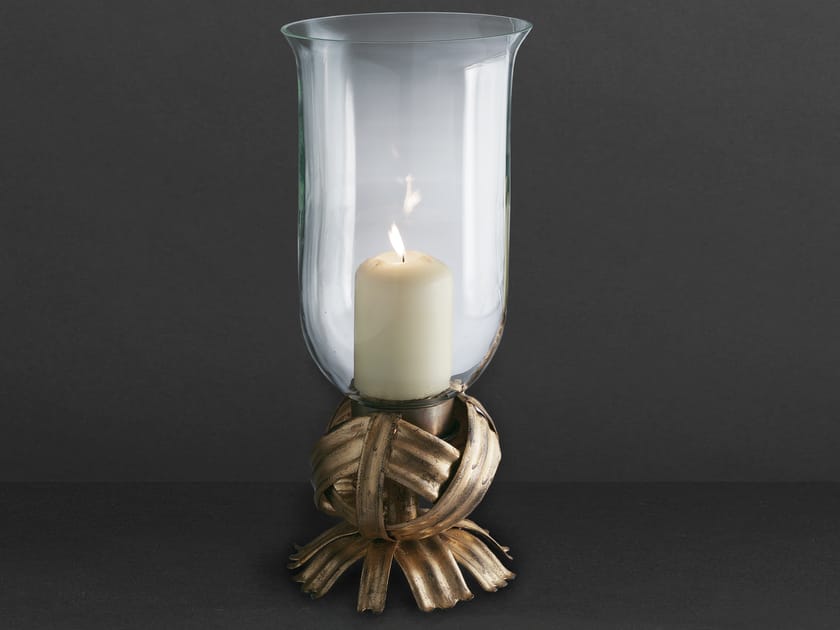 Железный и стеклянный подсвечник OFFICINACIANI чучело ARCH-00083907