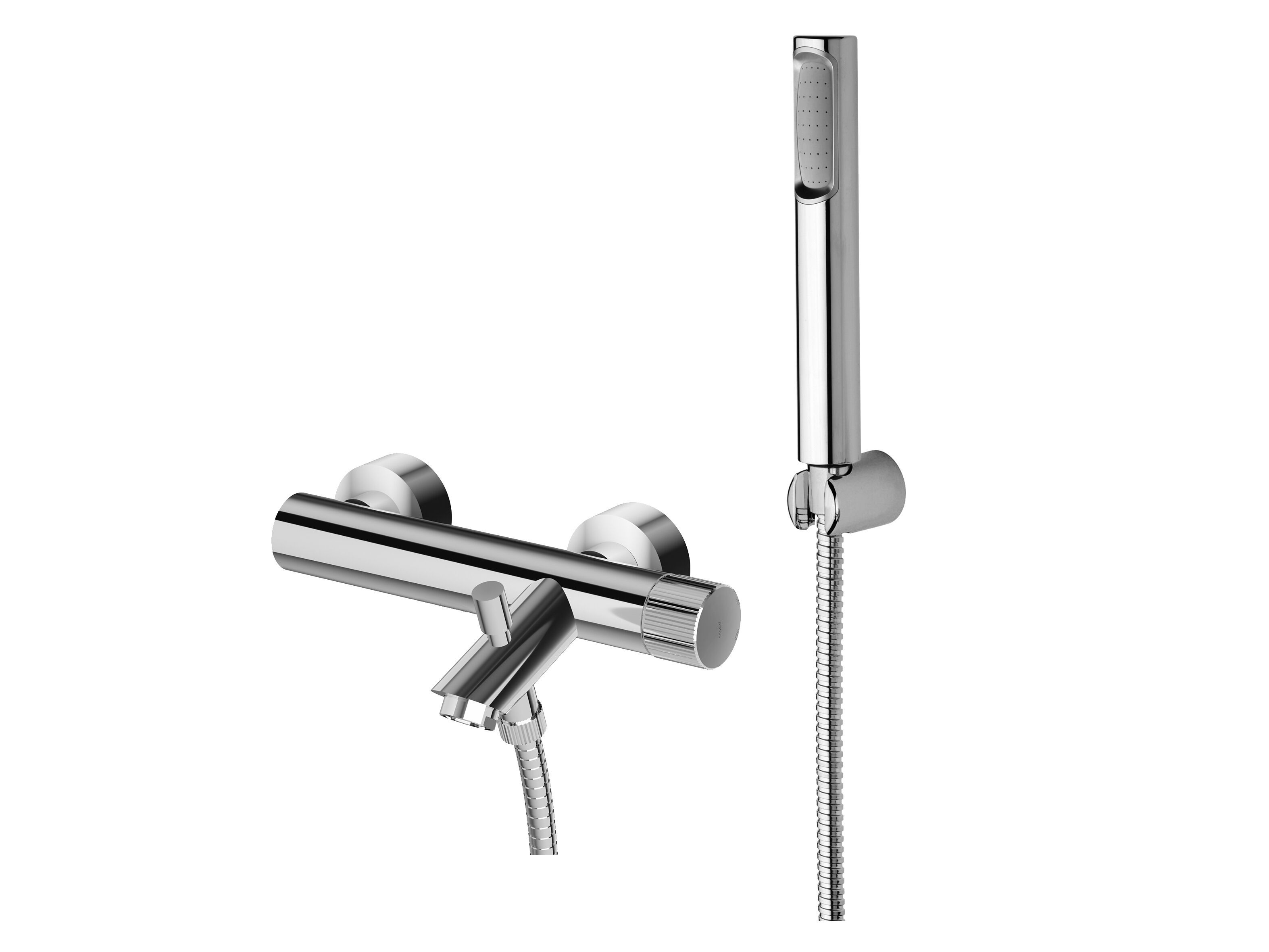 Настенный смеситель для ванны или душа с ручным душем RUBINETTERIA PAFFONI Jo ARCH-00098825 - Вид №1