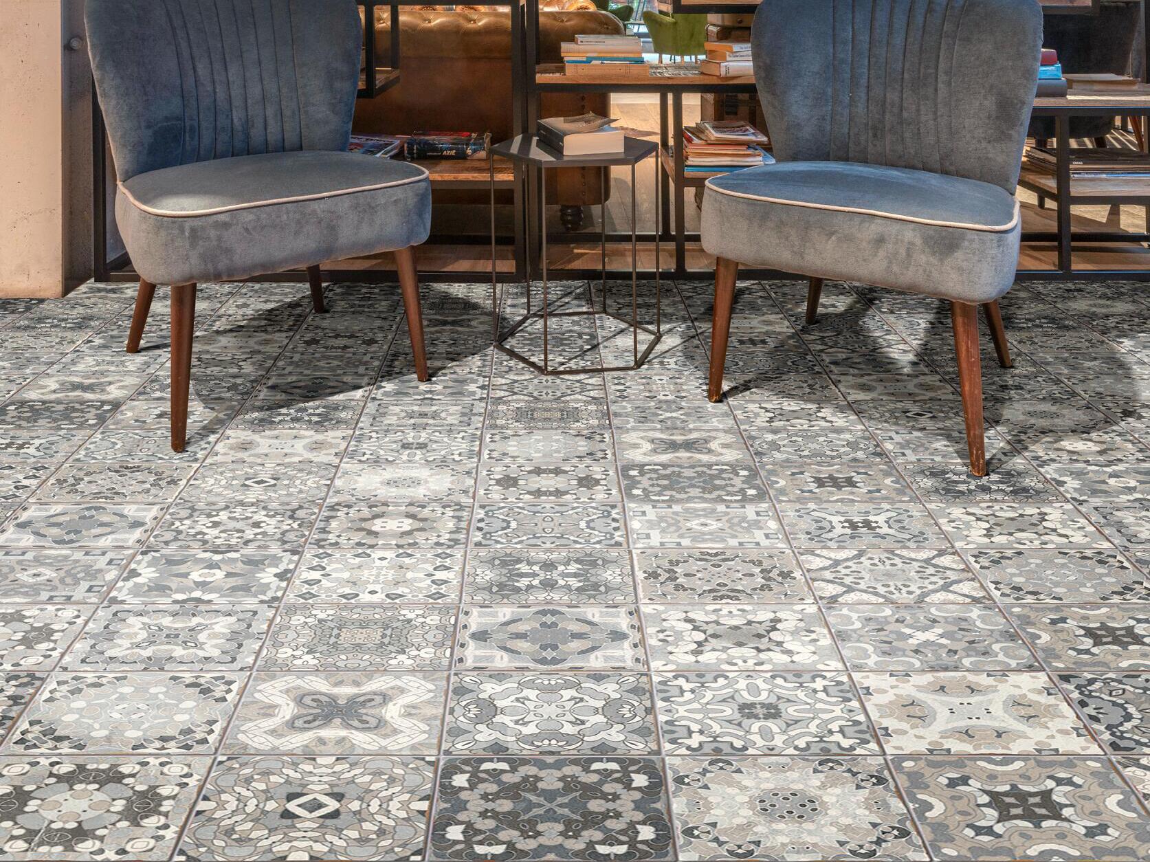 Нескользящий виниловый пол с цементным эффектом BEAUFLOR Evasion ARCH-00136290