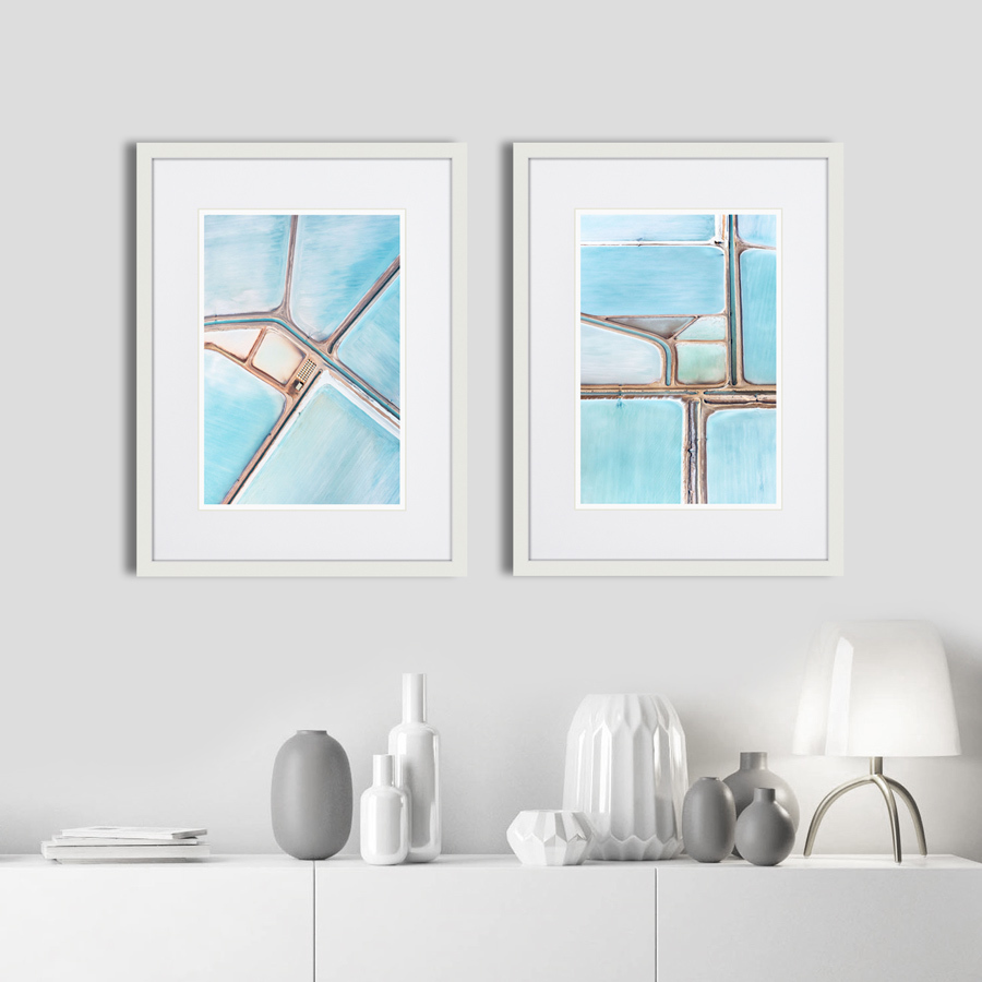 Картина 42х32 см Blue Fields No.2 КАРТИНЫ В КВАРТИРУ  00-3894698 Голубой  - Вид №2