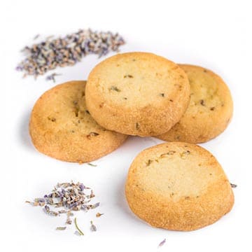 Печенье лавандовое CACAOJET Santreyd 34285