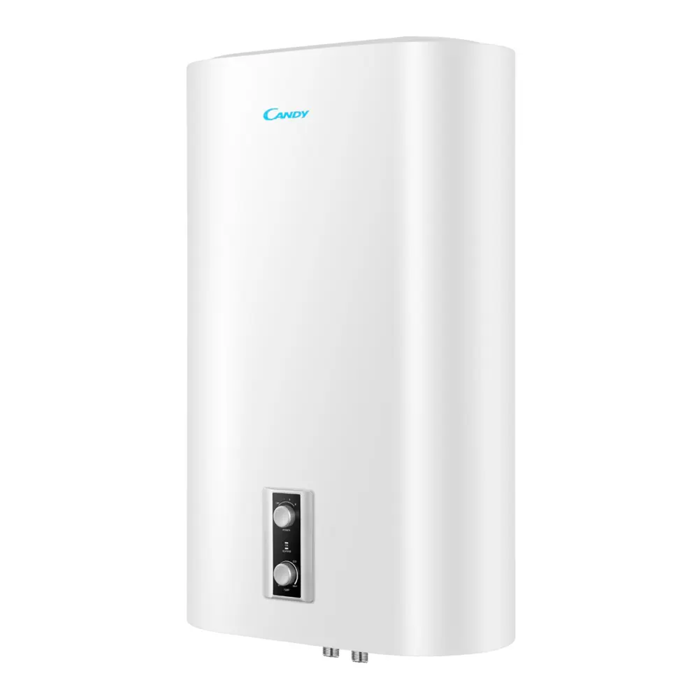 Накопительный водонагреватель электрический 50 л Candy CF50V-P1 2 кВт нержавеющая сталь мокрый ТЭН STLM-2000808 - Вид №2
