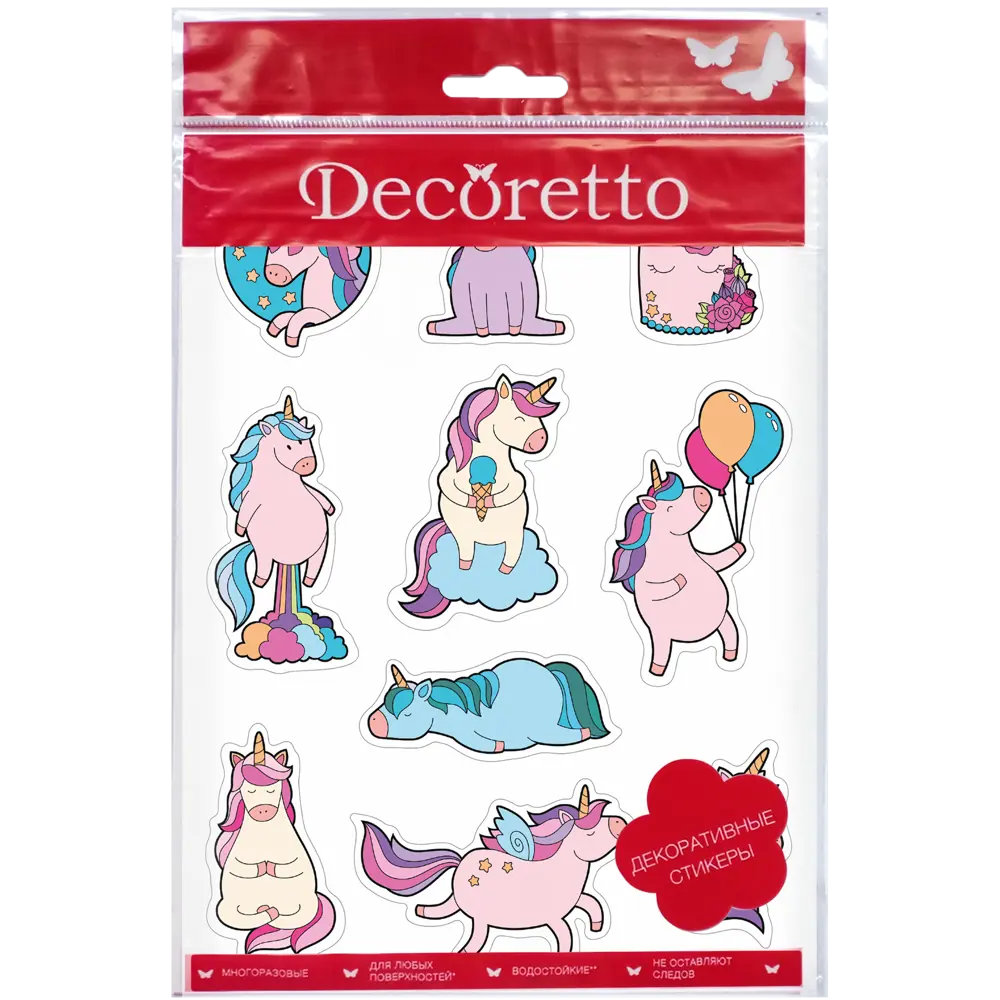 Наклейка Сказочный единорог 17x23 см Santreyd STLM-2089843 - Вид №2
