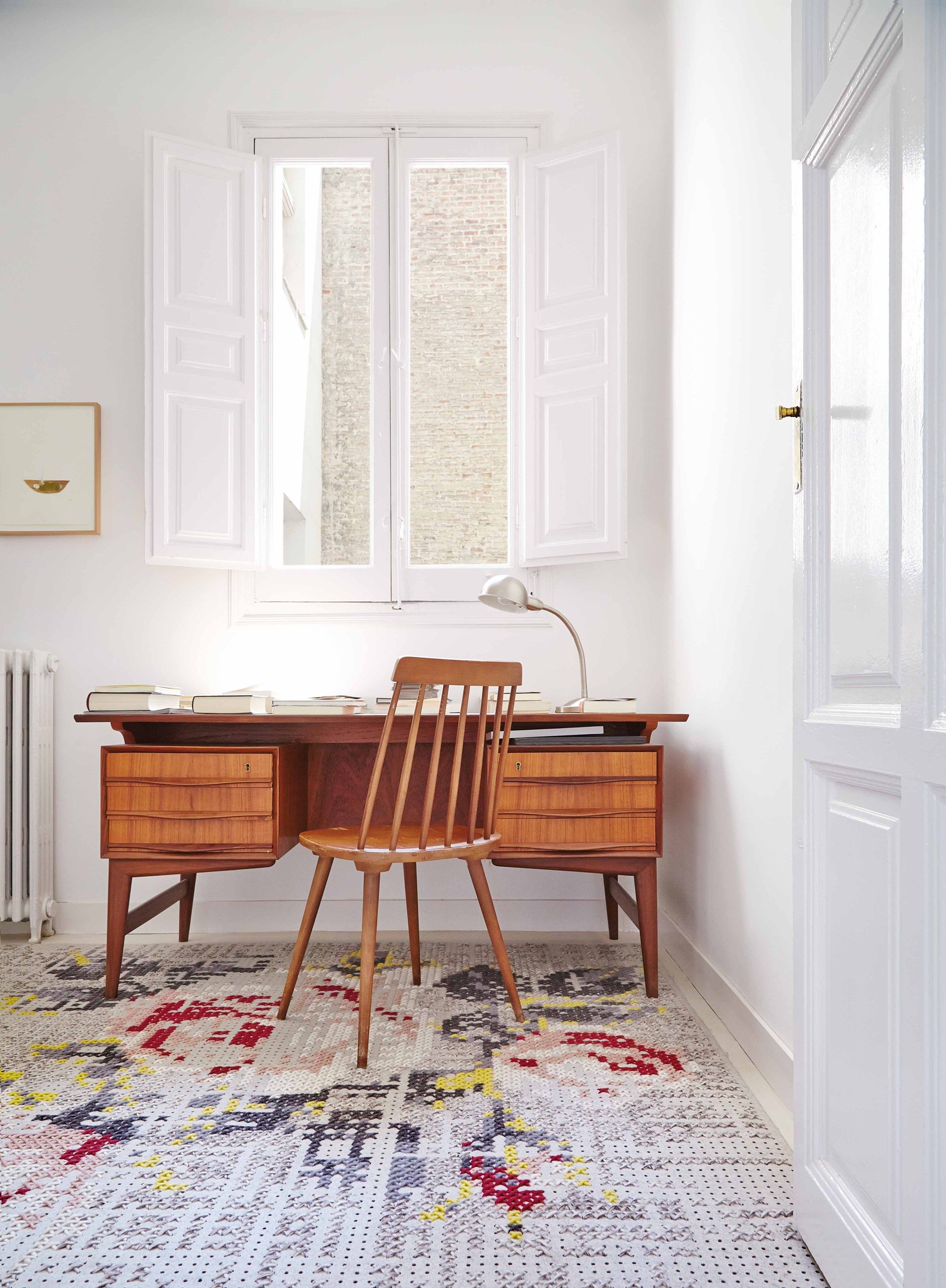 Шерстяной цветочный ковер GAN Canevas ARCH-00086373 - Вид №1