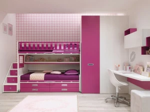 Moretti Compact Спальня-лофт с выдвижной кроватью