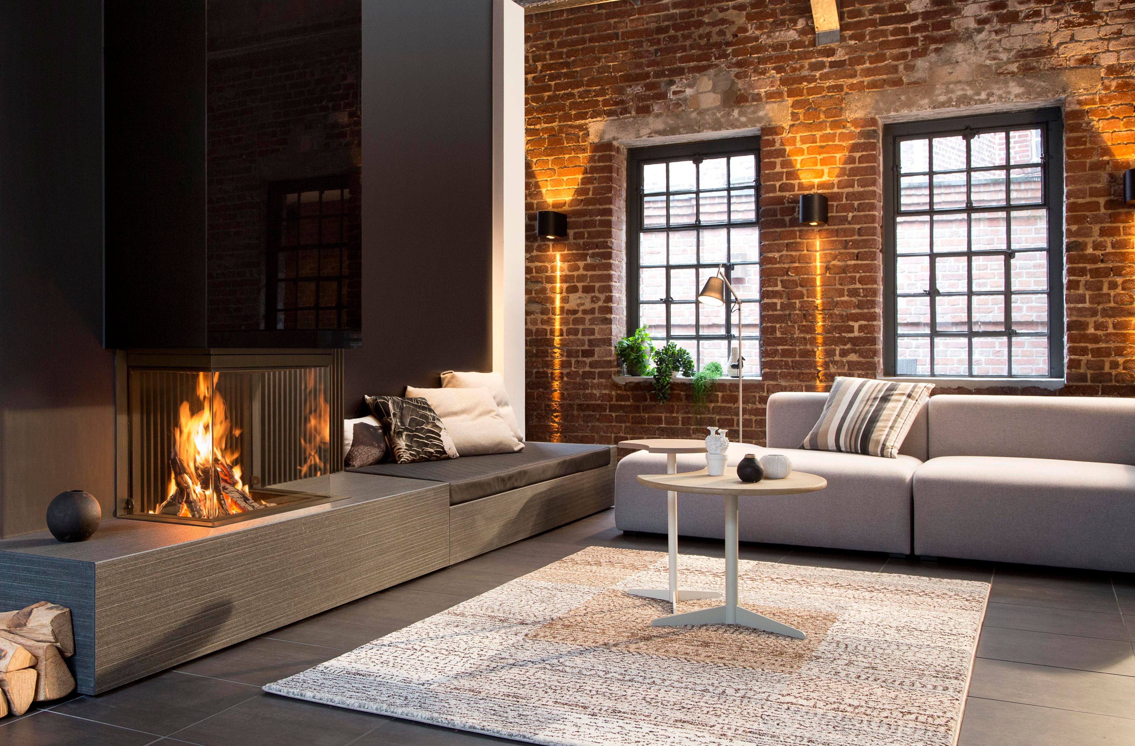 Дровяной камин с тройным фасадом KALFIRE W66/48S ARCH-00022788 - Вид №3