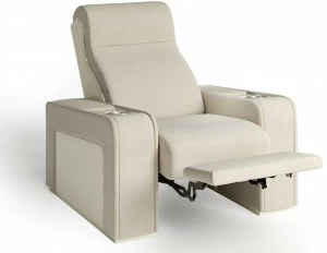 Vismara Design Кожаное сиденье для аудитории с регулируемой спинкой Luxury entertainment