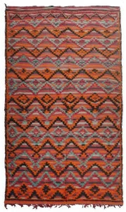 AFOLKI Прямоугольный шерстяной коврик с рисунком Talsent Taa99be