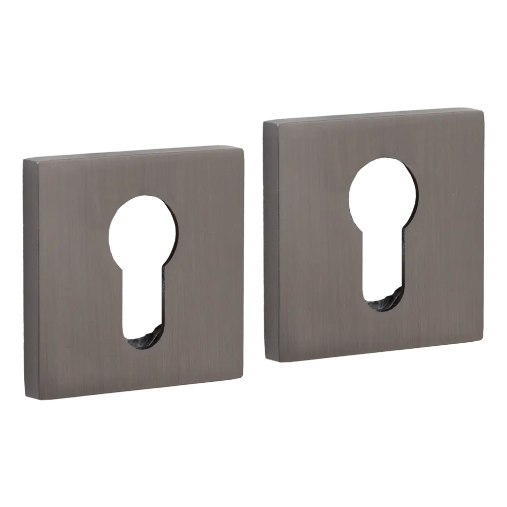 Накладка на замочную скважину Armex DP-C-30 52x52 мм цвет графит STLM-2129259