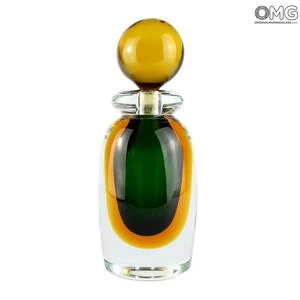 3095 ORIGINALMURANOGLASS Флакон Сакка Сэссола - соммерсо - Original Murano Glass OMG 7 см