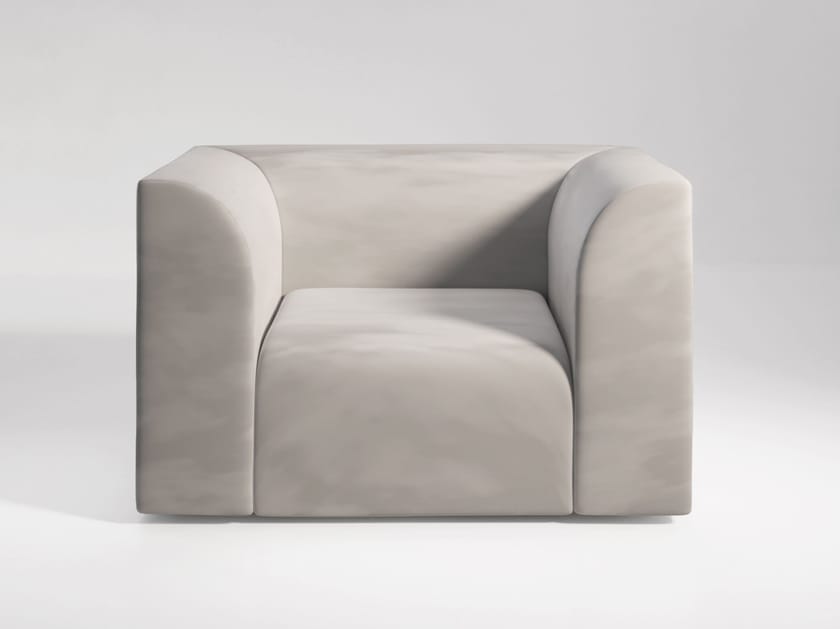 Тканевое кресло с подлокотниками Secolo арки ARCH-00061641