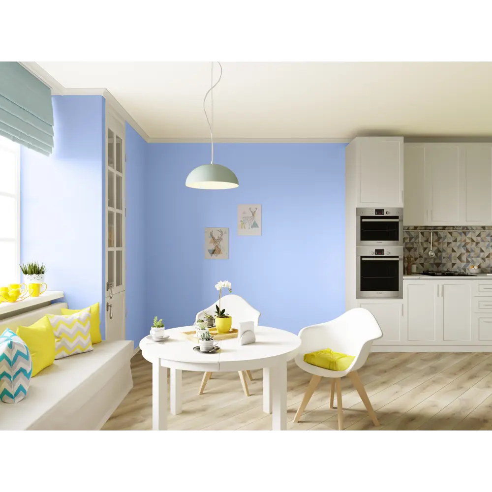 Краска для кухни и ванной цвет королевский голубой 2.5 л PARADE ICE STLM-2144302 - Вид №2