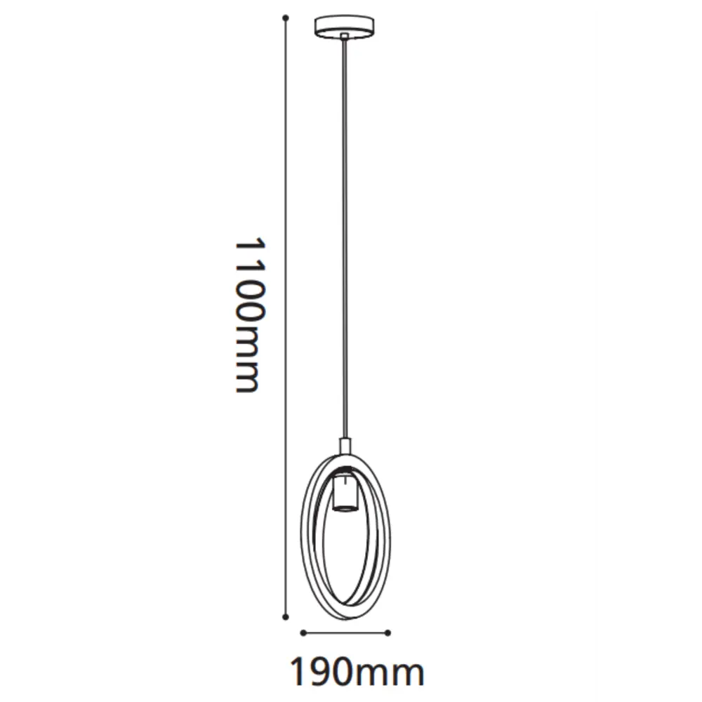 Подвесной светильник деревянный Eglo Basildon E27 60 Вт, цвет коричневый STLM-2136778 - Вид №10