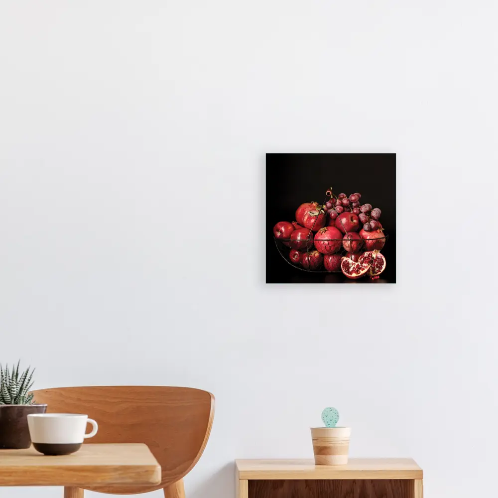 Картина на стекле «Спелые гранаты» 30x30 см POSTERMARKET STLM-2029461 - Вид №3
