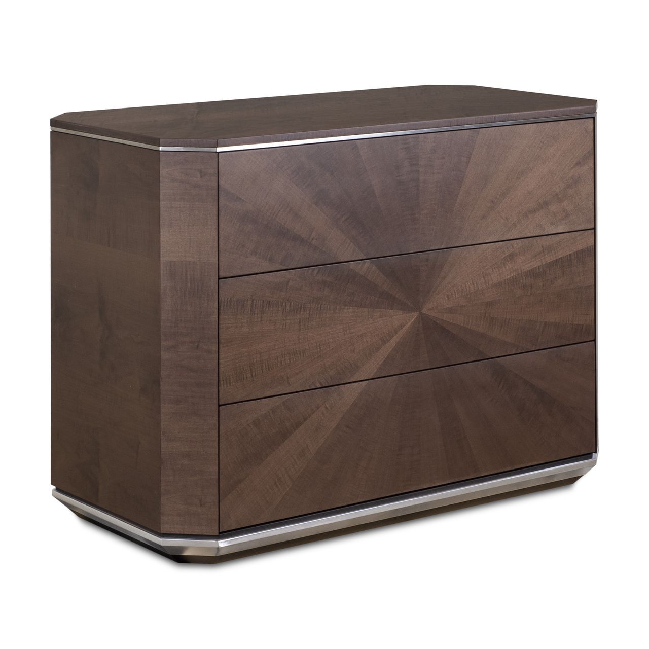 Деревянная тумбочка с ящиками Hurtado EMERALD ARCH-00095269 - Вид №1