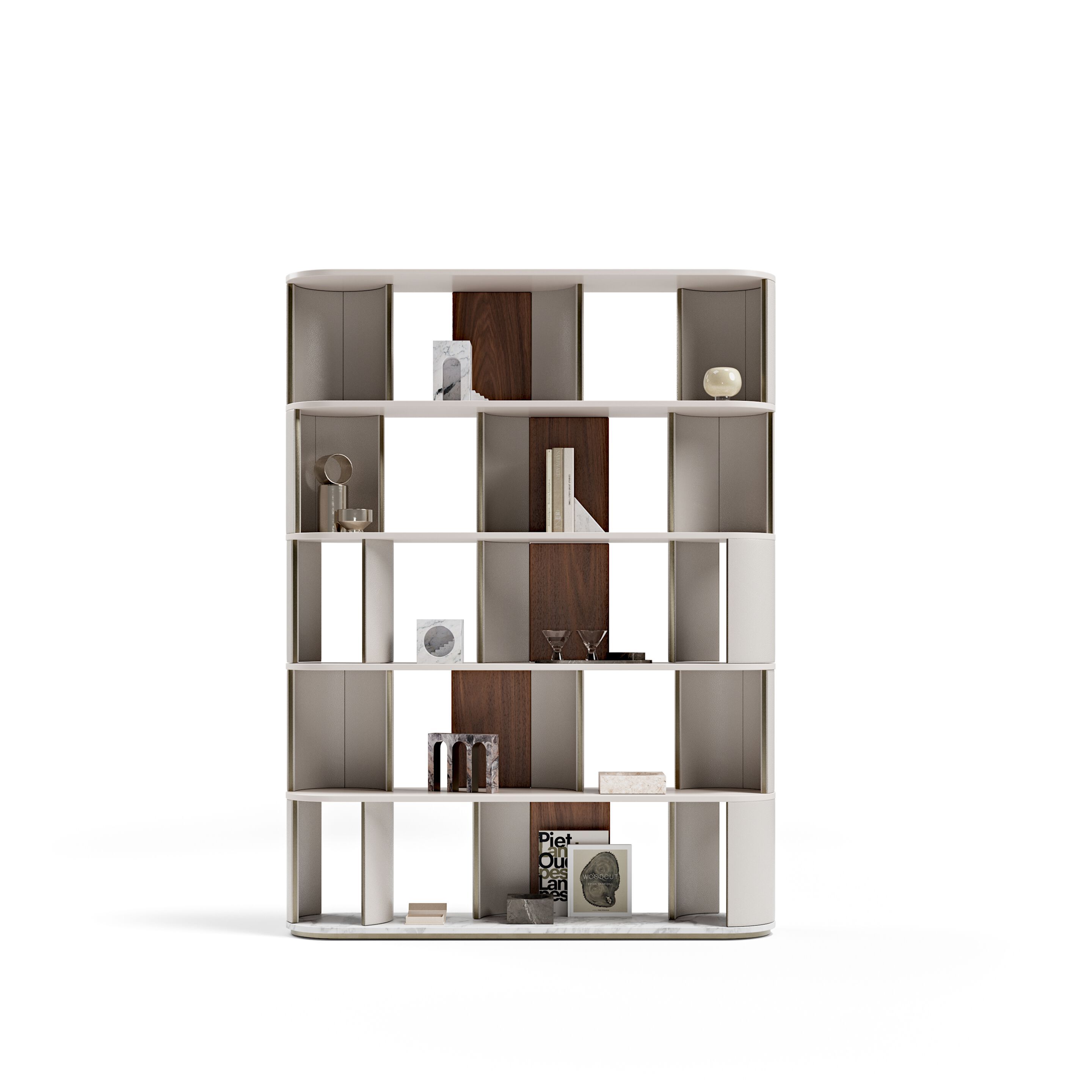 Деревянный настенный книжный шкаф Capital Collection SIPARIO ARCH-00077360 - Вид №2