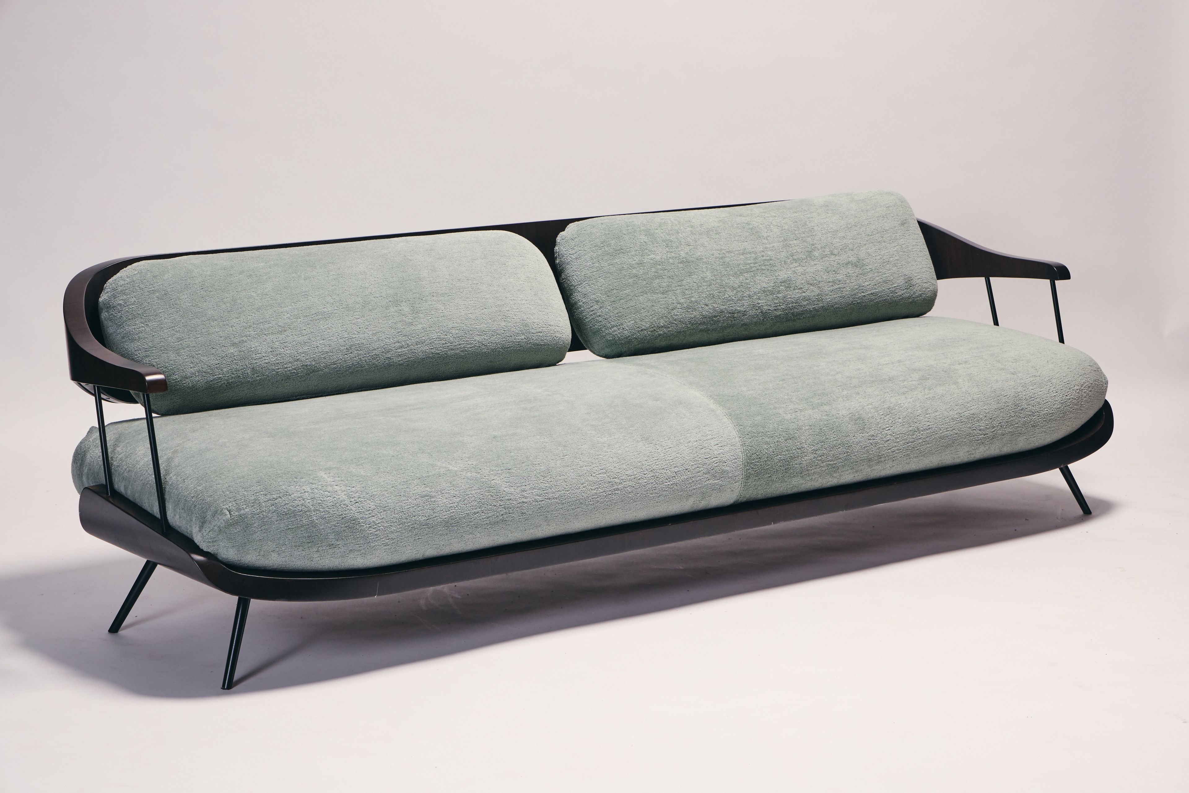 3-местный бархатный диван REDA AMALOU DESIGN ARCH-00067301 - Вид №2