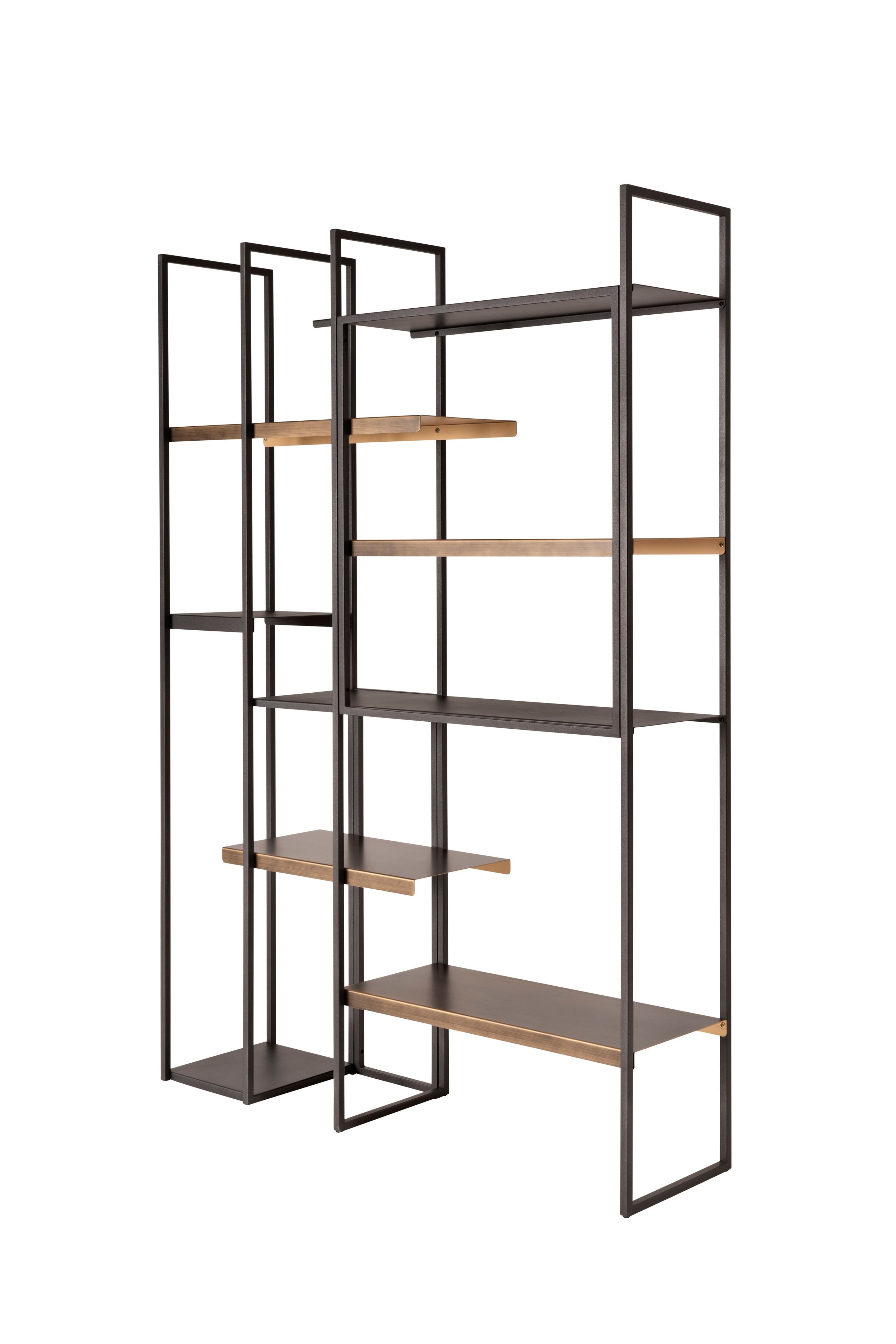 Металлическая двухсторонняя самонесущая Книжная полка RIFLESSI Freewall ARCH-00074202 - Вид №2