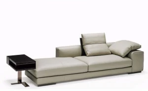 Arketipo 3-х местный кожаный диван