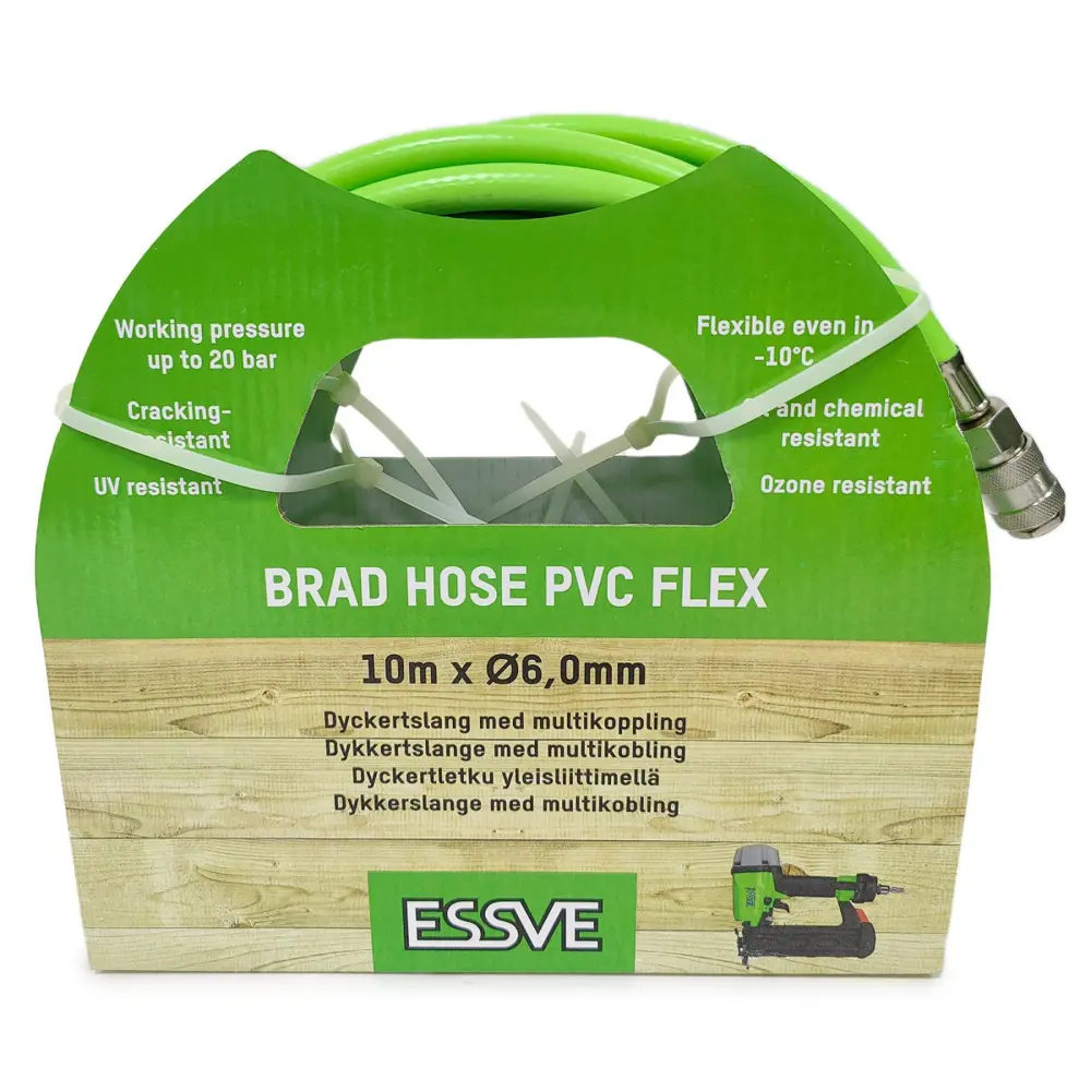 Шланг для компрессора Essve PVC Flex Air 712995 20 бар 10 м