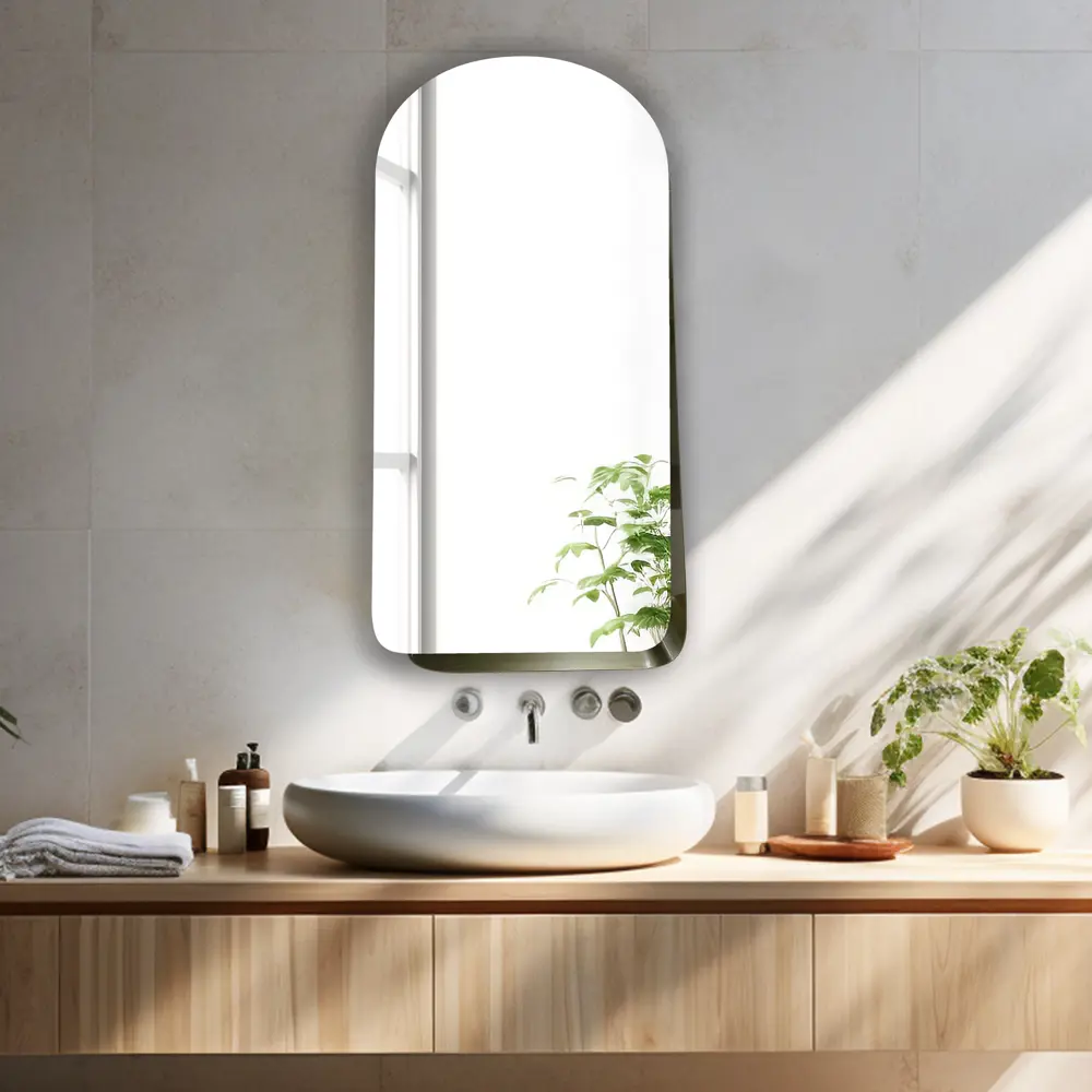 Зеркало KREAFORTA Brilia Brass с арочным дизайном в латунном покрытии 89389492 STLM-1576793 - Вид №6