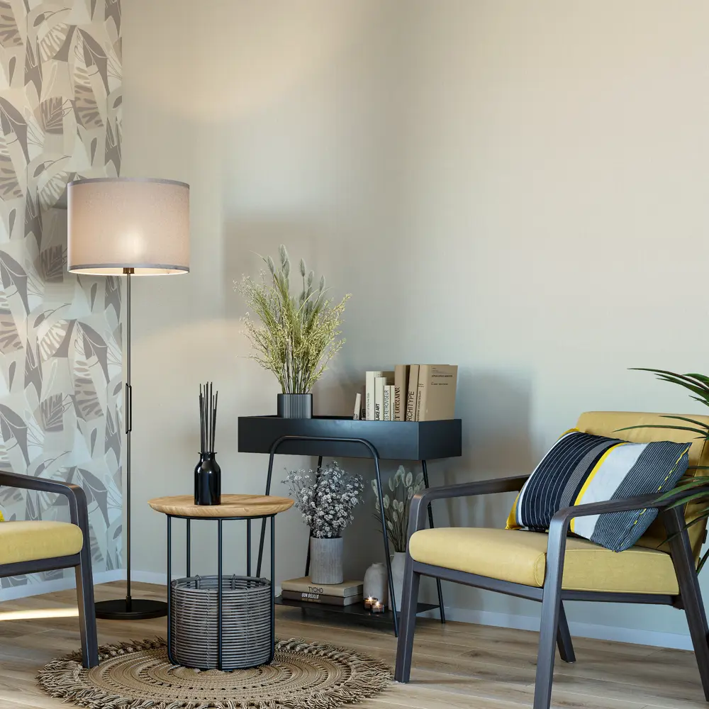 Обои флизелиновые Palitra Life Poezia бежевые 1.06 м PL72633-12 STLM-2181944 - Вид №4