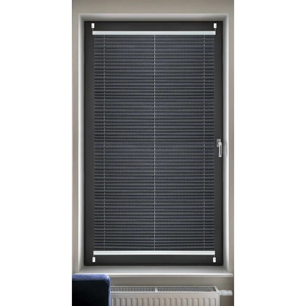 Штора плиссе 65x170 см жаккард графитовая Santreyd STLM-2107419 - Вид №3