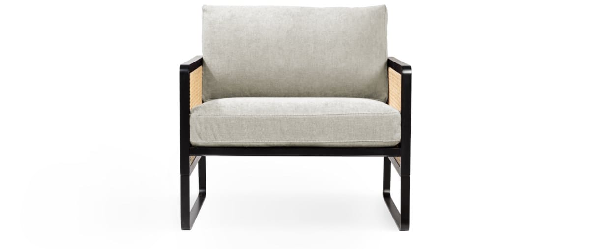 Винтажное стильное бархатное съемное мягкое кресло RED EDITION плетеная ARCH-00037426 - Вид №37