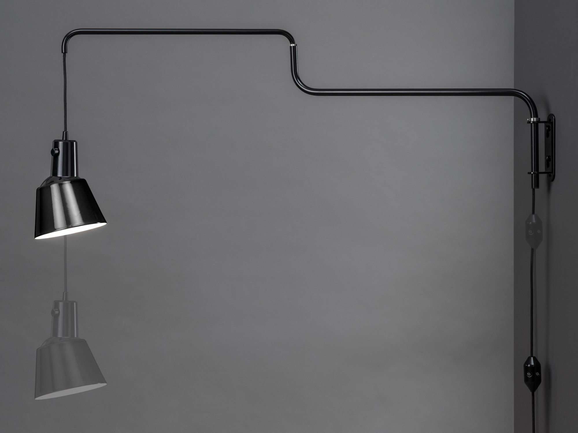 Регулируемая металлическая настенная лампа Midgard Licht K830 ARCH-00129519 - Вид №4