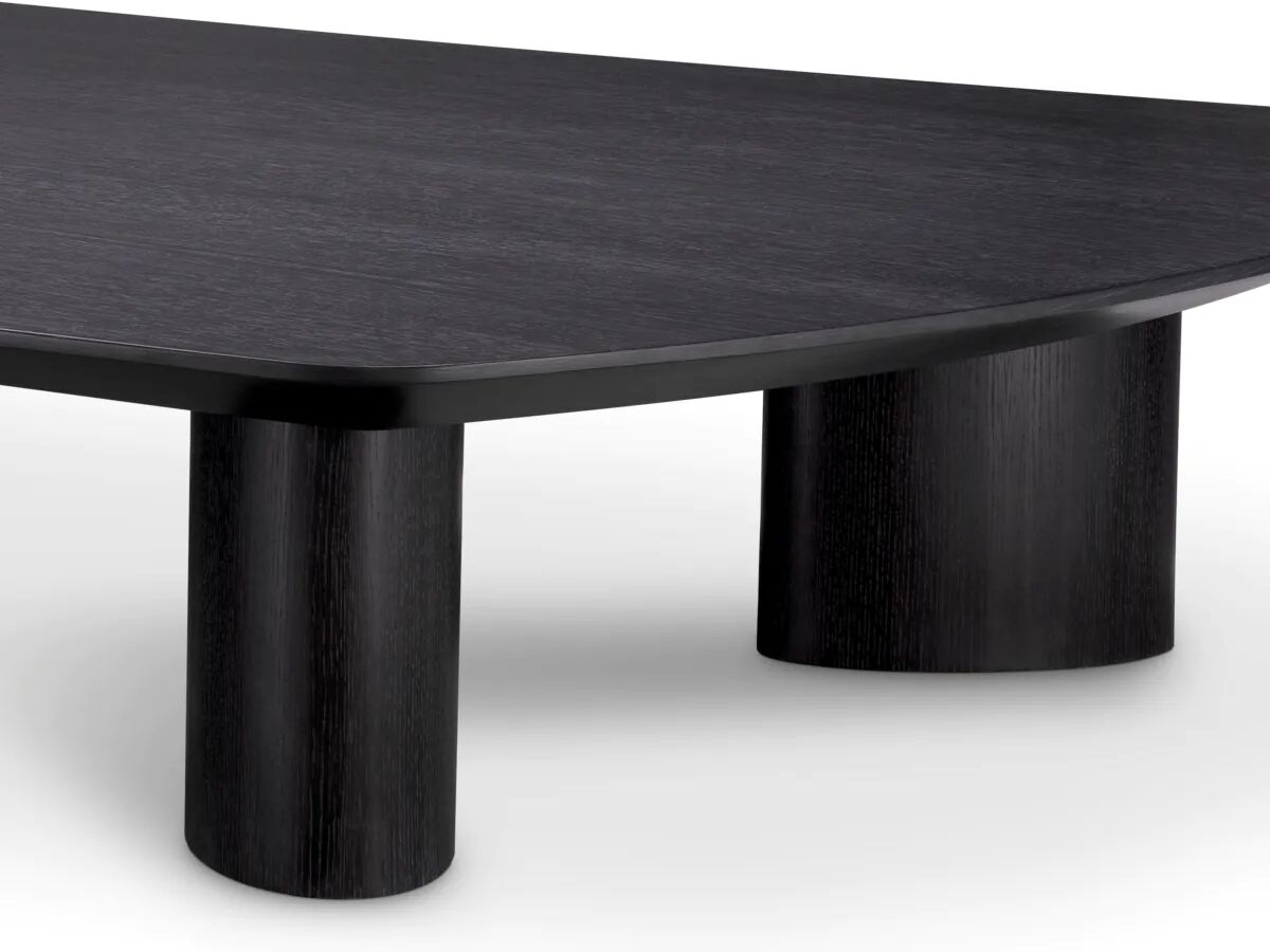 Низкий прямоугольный деревянный журнальный столик Eichholtz Bergman ARCH-00103482 - Вид №2