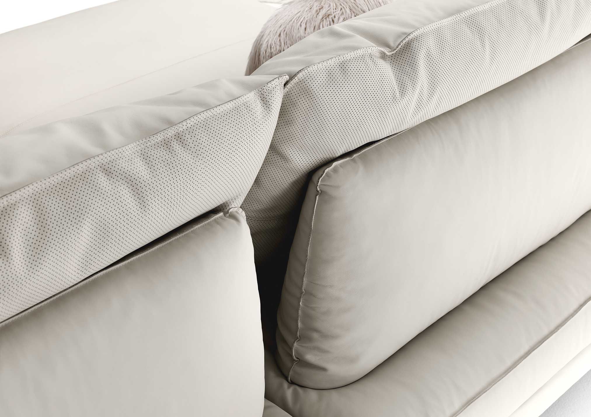 Кожаный модульный съемный диван BertO DAVID ARCH-00147558 - Вид №6