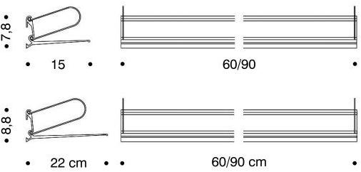 REXITE Полка из экструдированного алюминия sun-id-1388437 - Вид №8