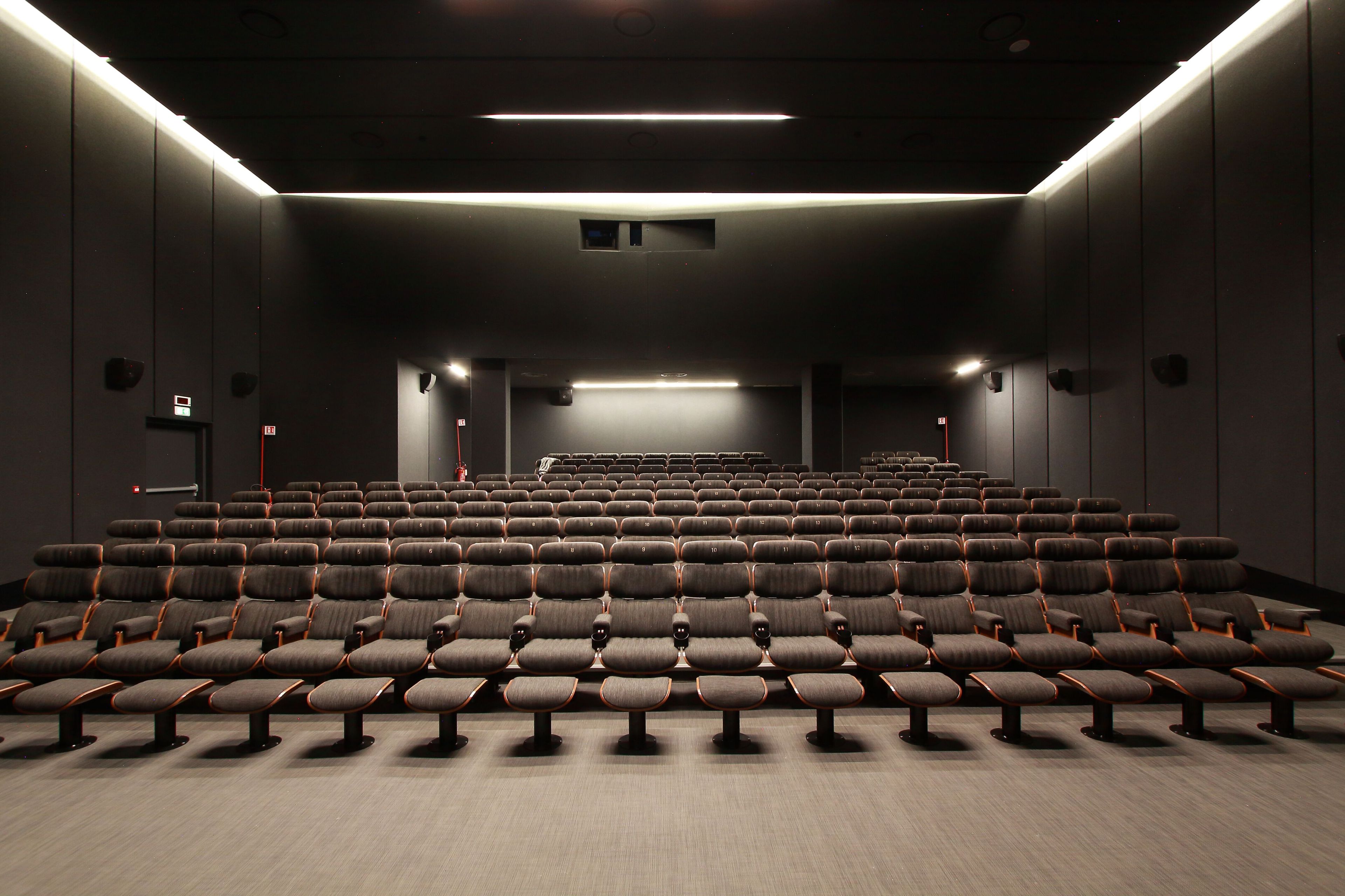 Кресло для кинотеатра из бука и ткани CINEARREDO LUCKY ARCH-00153371 - Вид №5