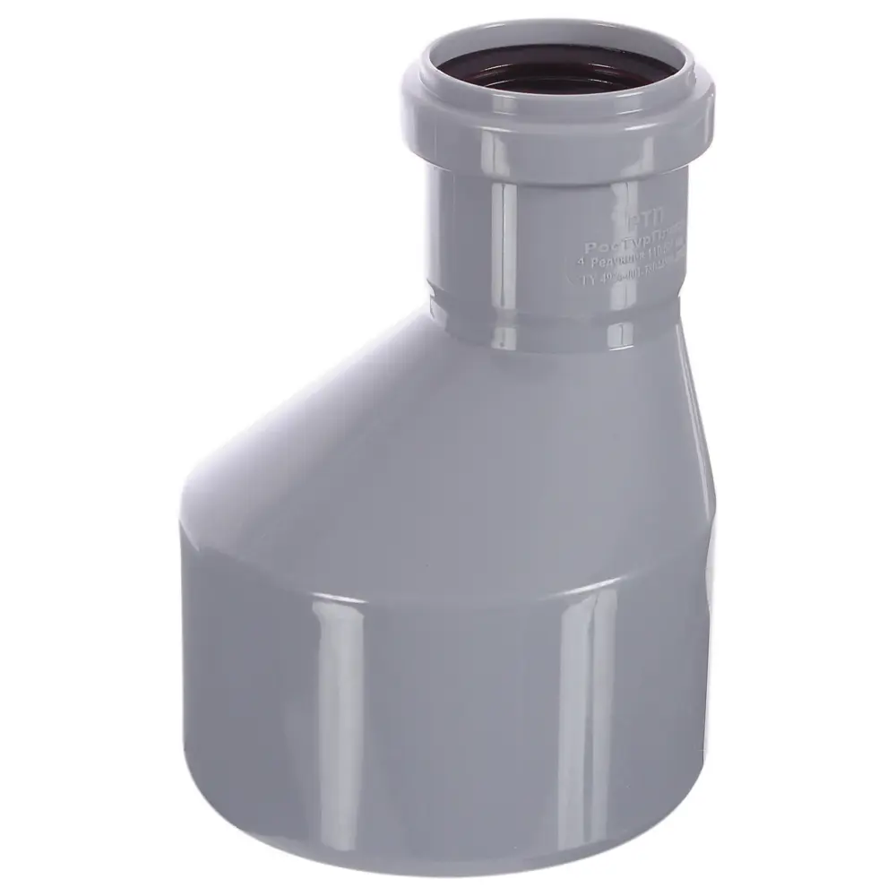 Переход эксцентрический длинный РТП 110/50 мм полипропилен STLM-2045073 - Вид №1