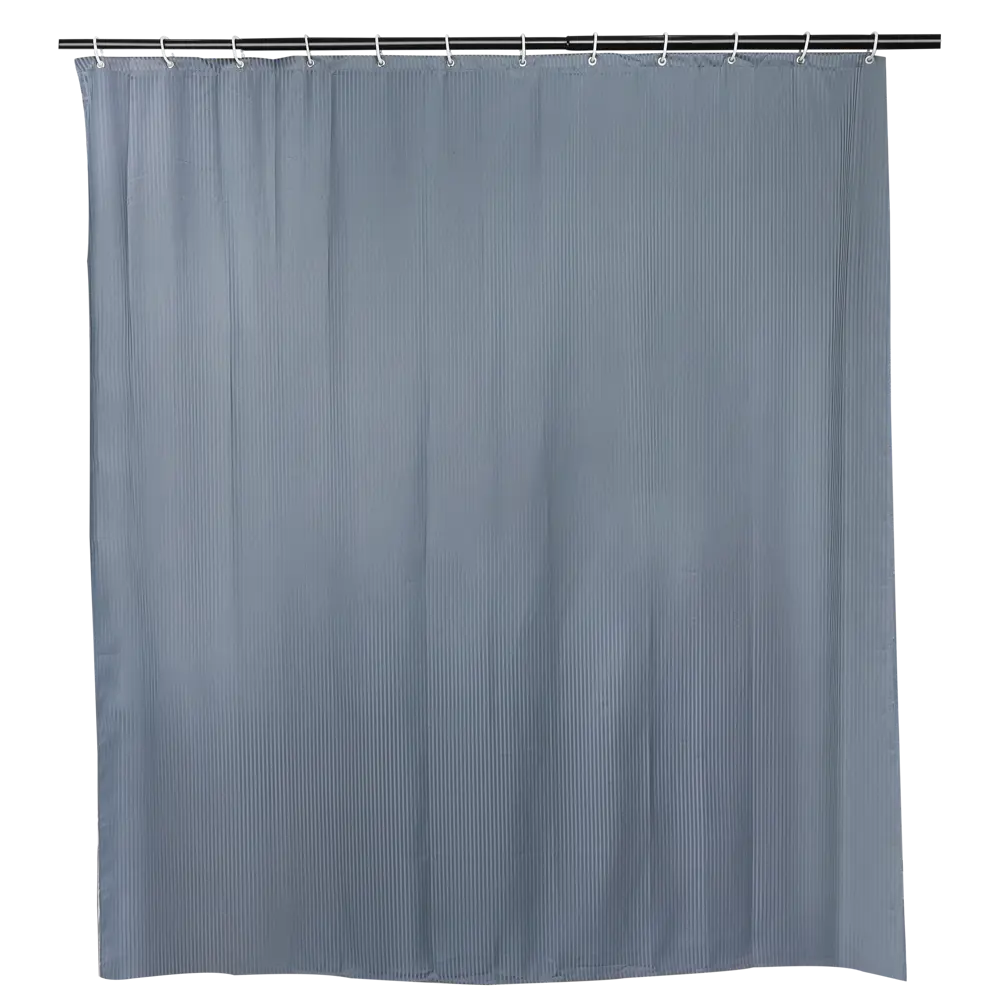 Штора для ванной Sensea Neo Stripes 180x200 см полиэстер цвет серый STLM-2022221 - Вид №1