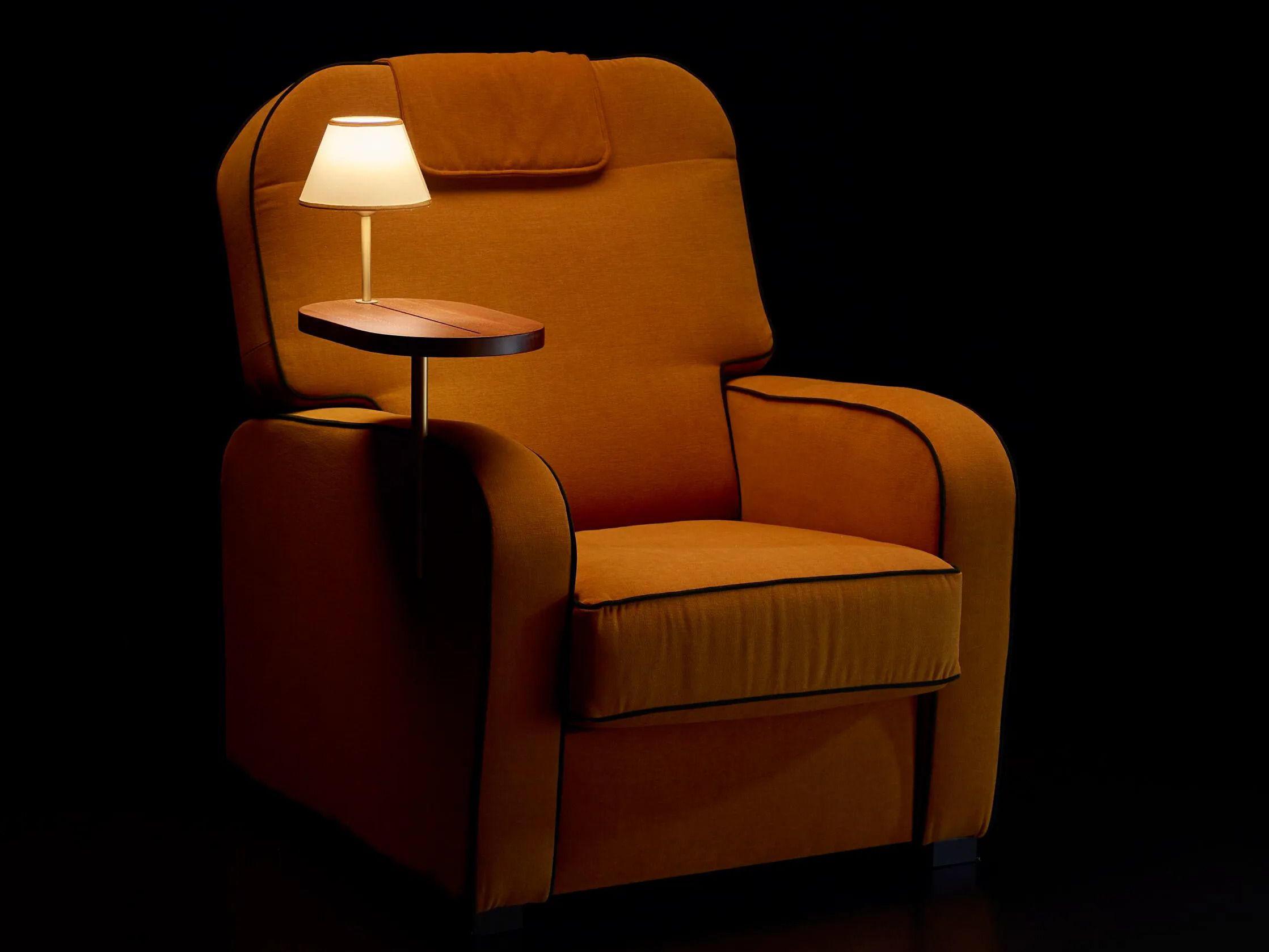 Тканевое кресло для кинотеатра с подголовником CINEARREDO BARBERINI MORETTO ARCH-00111386