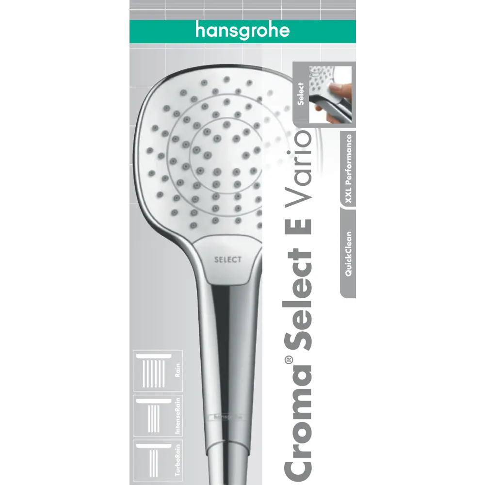 Лейка для душа Hansgrohe Croma Select E Vario, 3 режима STLM-2133233 - Вид №8