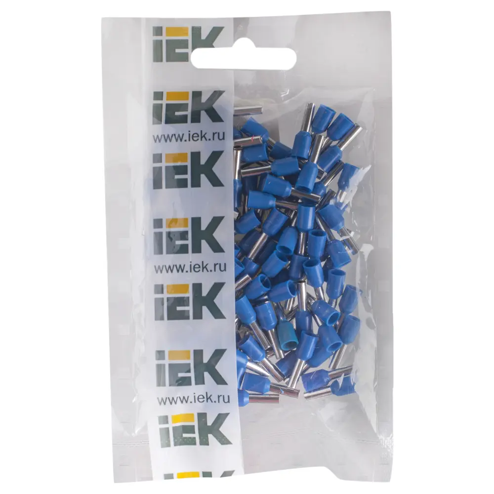 Наконечник-гильза Е2508, 2,5 мм2, цвет синий, 100 шт IEK STLM-2142192 - Вид №2