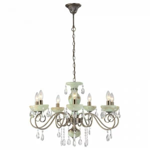 Подвесная люстра Arte Lamp Onyx Green A9592LM-7AB ARTE LAMP ДИЗАЙНЕРСКИЕ, ONYX 056597 Зеленый