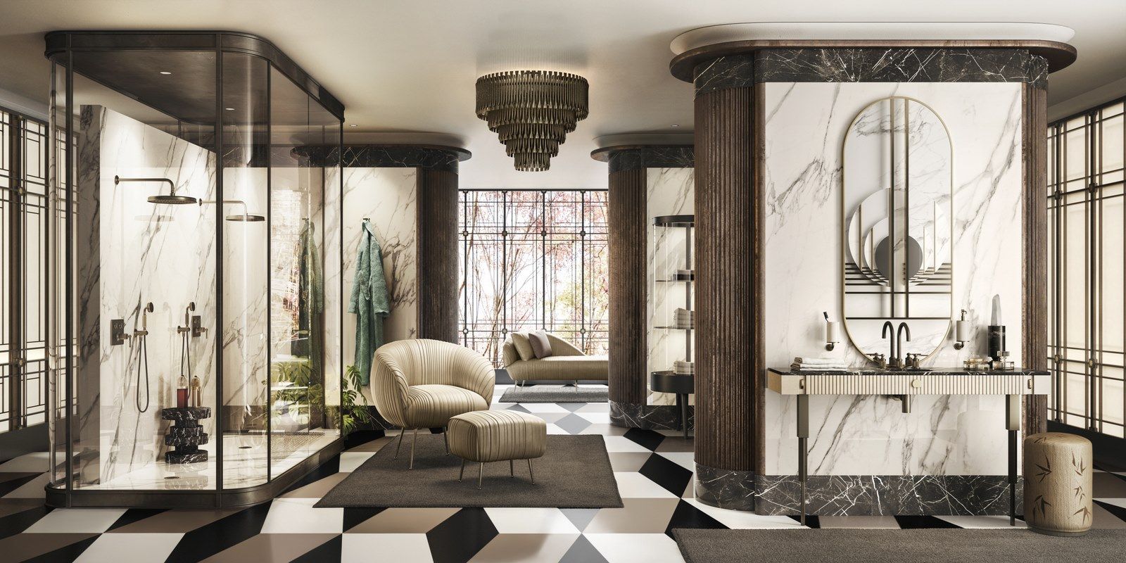 Настенный дозатор мыла Gessi Venti20 ARCH-00127597 - Вид №3