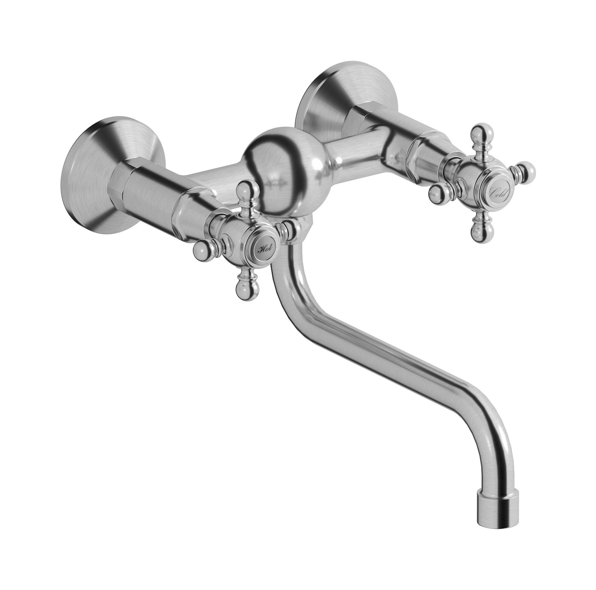 Настенный смеситель для кухни с 2 отверстиями IB Hermes + Hermes Elle ARCH-00128531 - Вид №7