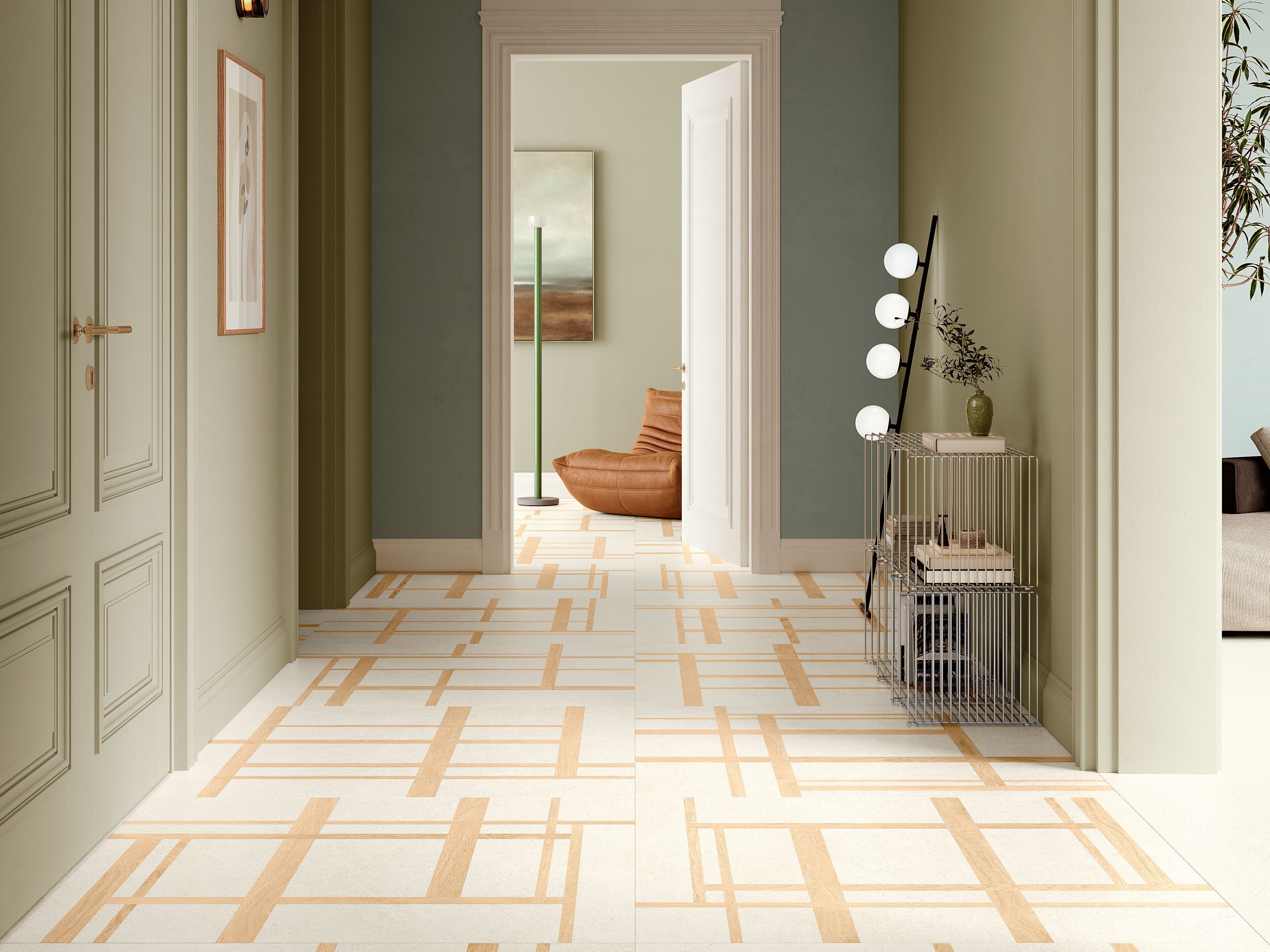 Пол / облицовка керамогранита с эффектом камня CERAMICA DEL CONCA SENSORIA ARCH-00150660