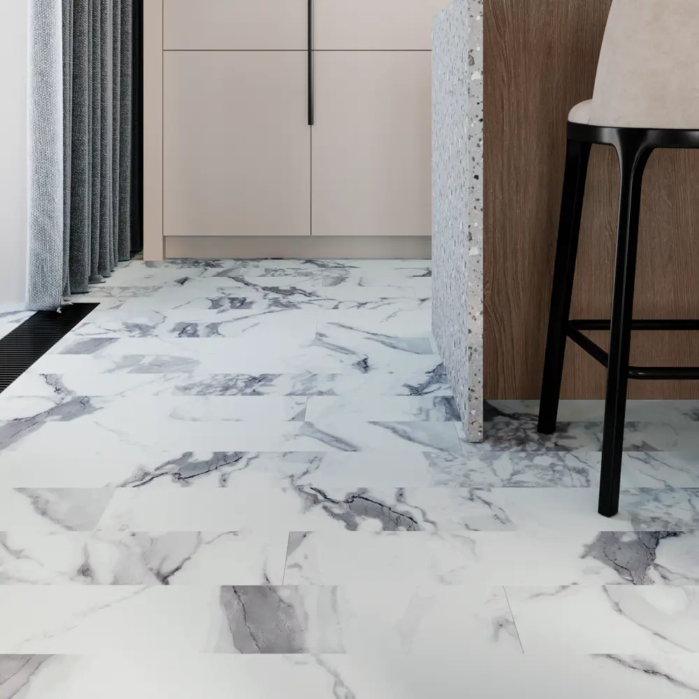 Ламинат Ultrastep Мрамор Аоста 33 класс толщина 8 мм 2.22 м² 89439114 STLM-2190432 KRONOSTEP 