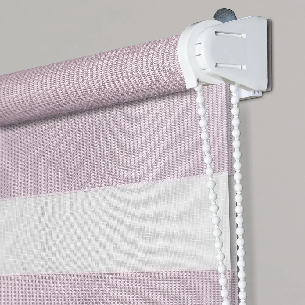 Рулонная штора день-ночь MIAMOZA Петер 55×160 см сиреневая 89411406 STLM-1563655 - Вид №2