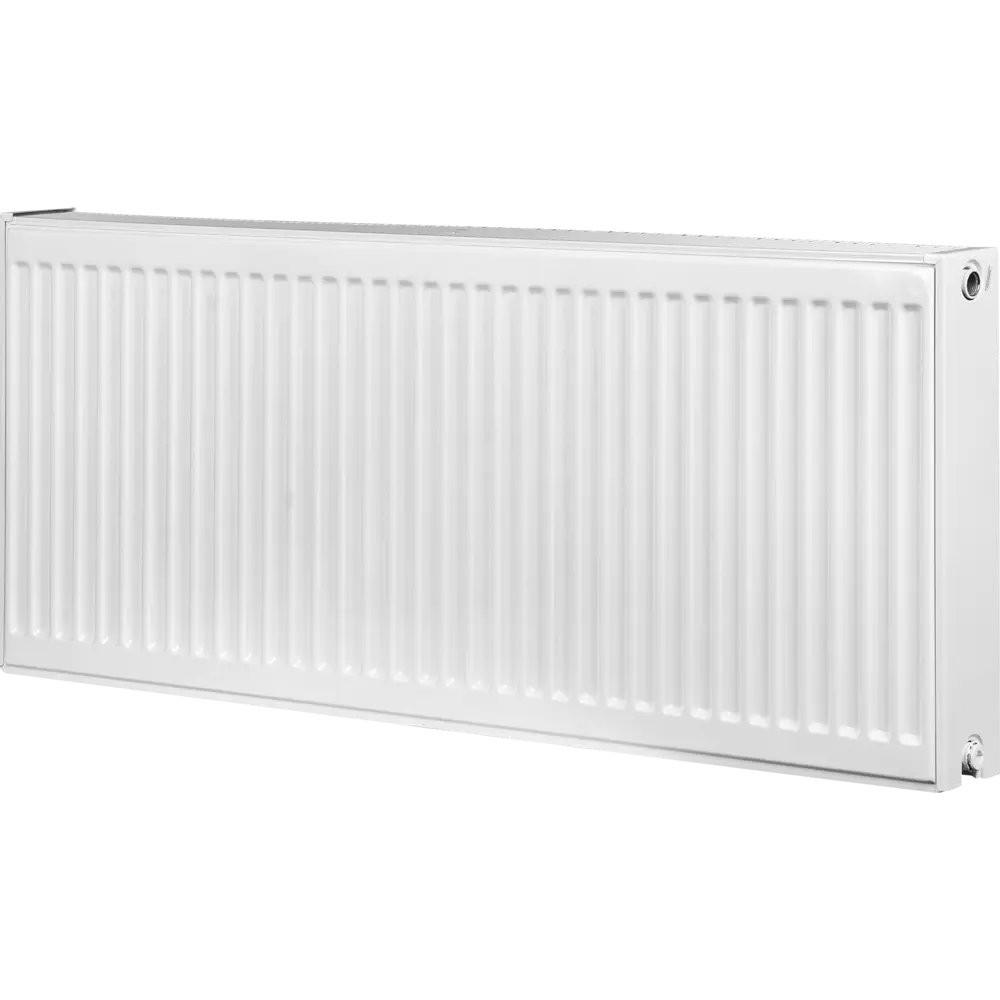Радиатор Alecord панельный 22 500х1200 мм боковое подключение сталь цвет белый STLM-2078616 - Вид №1