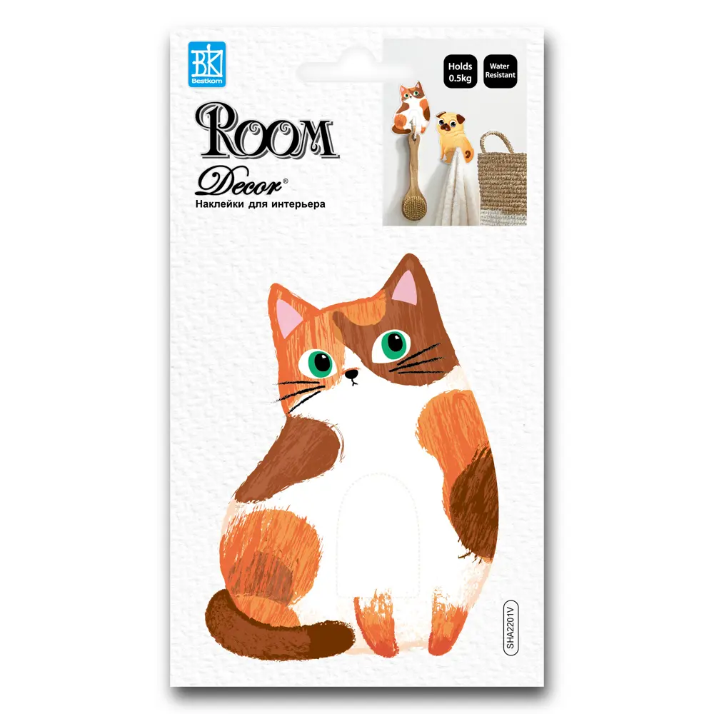 Наклейка "Котя Мотя" SHA 2201, 1 шт Santreyd STLM-2060545