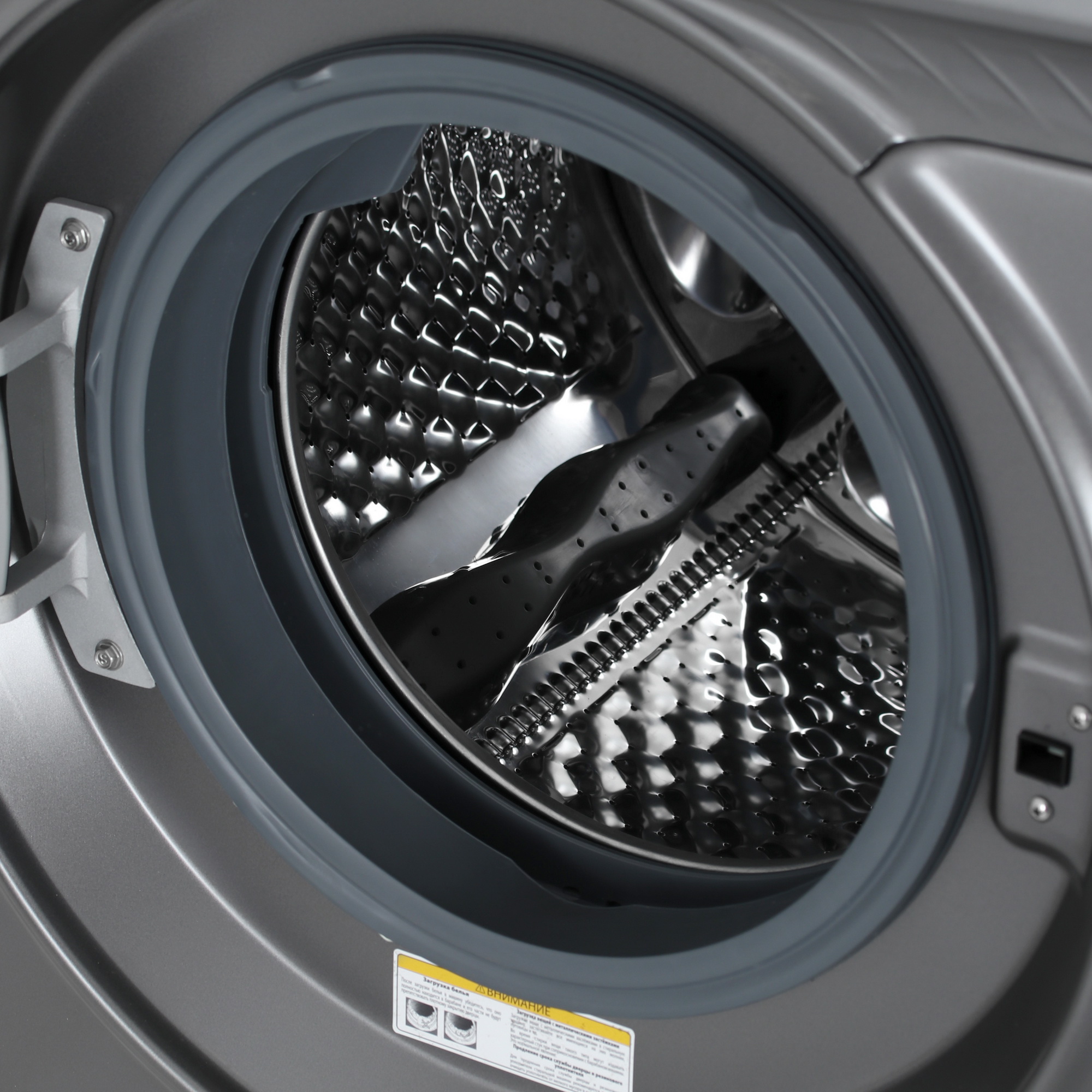 9005834 Стиральная машина Бирюса WM-SBM1014/15 M серебристый STDN-0106759 - Вид №6