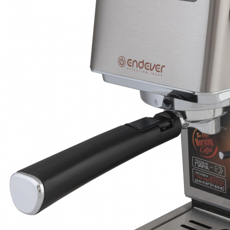 5364270 Кофеварка рожковая Endever Costa-1075 серый STDN-0136217 - Вид №7