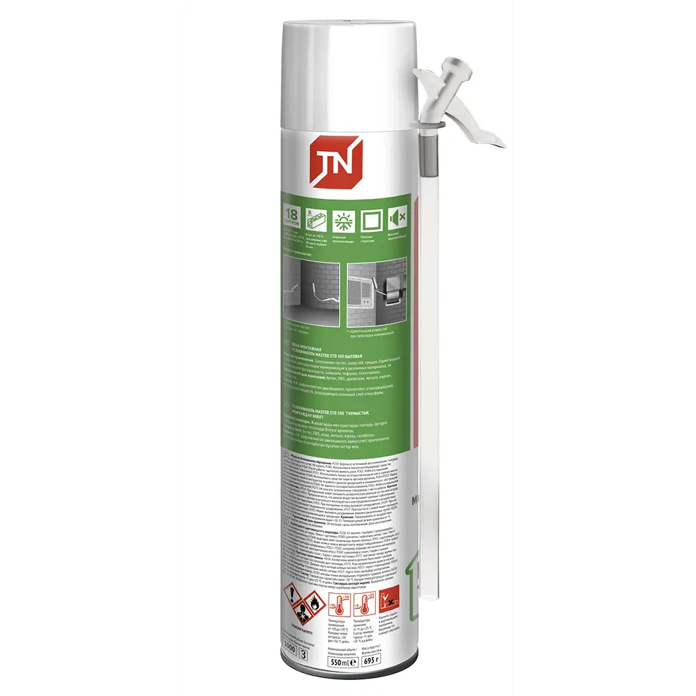 ТЕХНОНИКОЛЬ Master Std - профессиональная монтажная пена для герметизации 86939344 STLM-0072629 - Вид №5