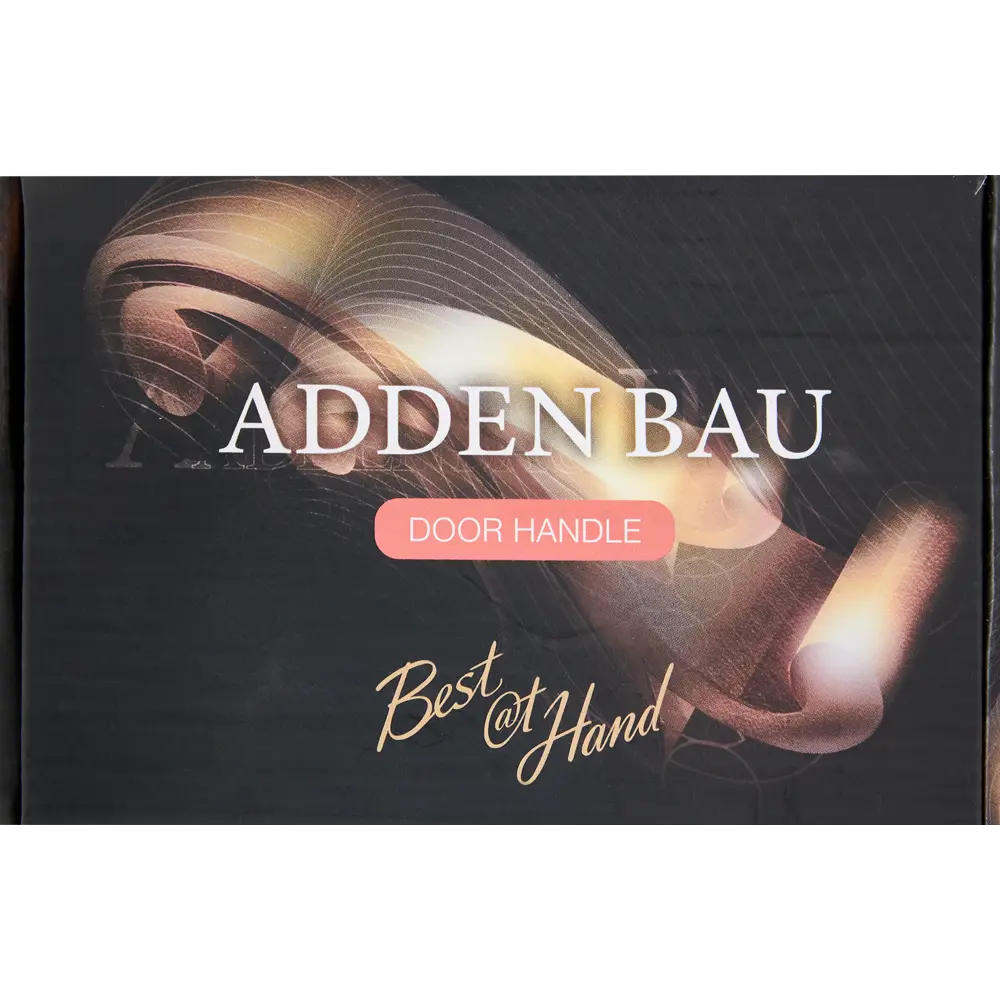 Дверные ручки Adden Bau Pieza Q360 без запирания, цвет черный никель/хром STLM-2084064 - Вид №4